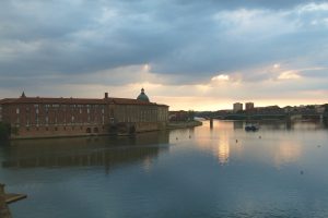 Río Garona alrededor de Toulouse